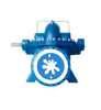 S(SH) series single stage split case & double suction pump