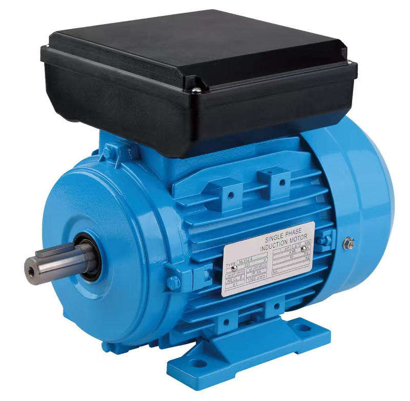 ML Double Capacitor CSCR Single Phase Aluminum Housing Induction Motor