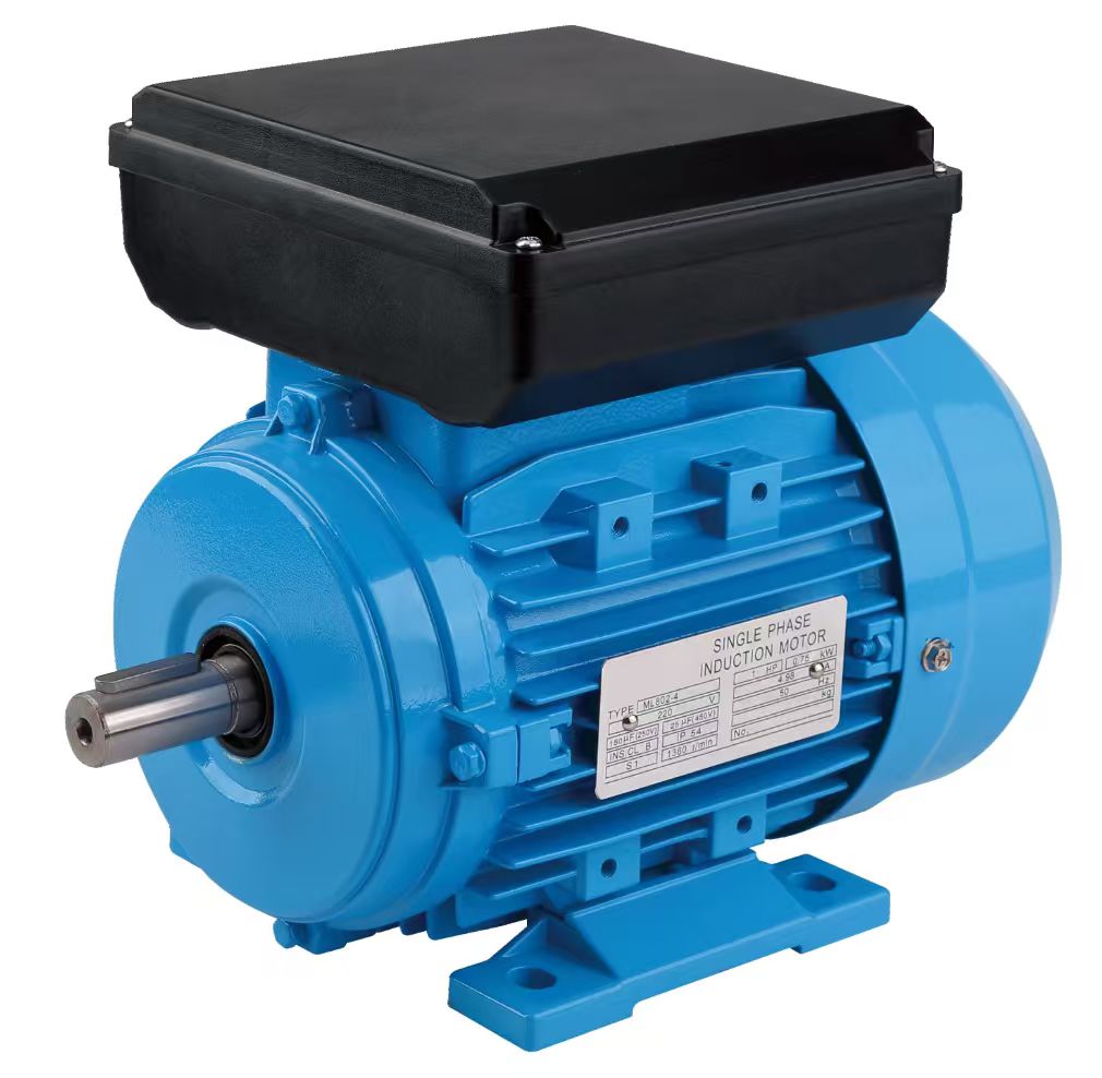 ML Double Capacitor CSCR Single Phase Aluminum Housing Induction Motor