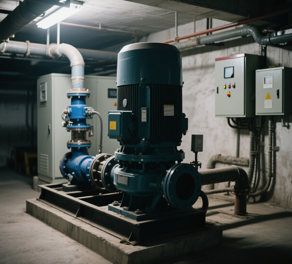 What does a water pump do?