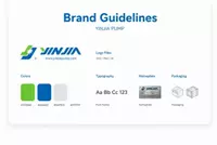 Logo files, colors, nameplate format & packaging design