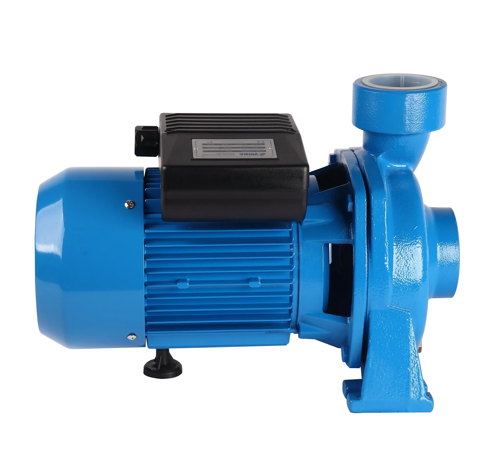 YINJIA YS centrifugal pump side view showing pump body and motor detail