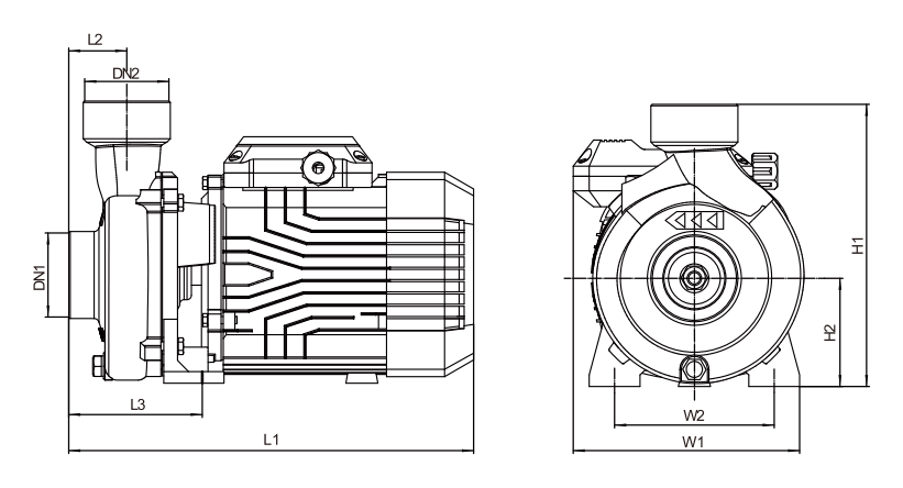 centrifugal-pump-cma-yinjia-dimension-drawing