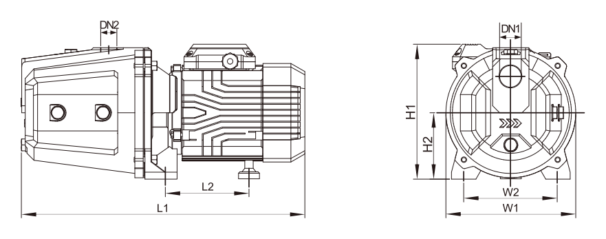 self-priming-pump-jlm-yinjia-dimension-drawing