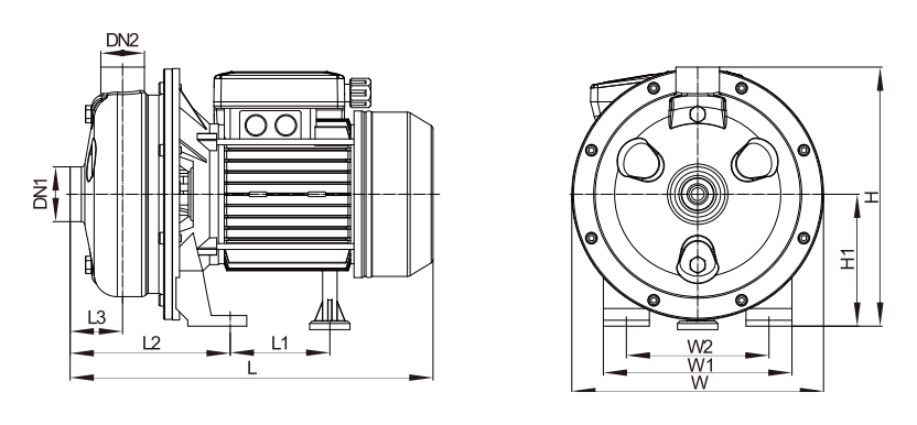 centrifugal-pump-csm-yinjia-dimension-drawing