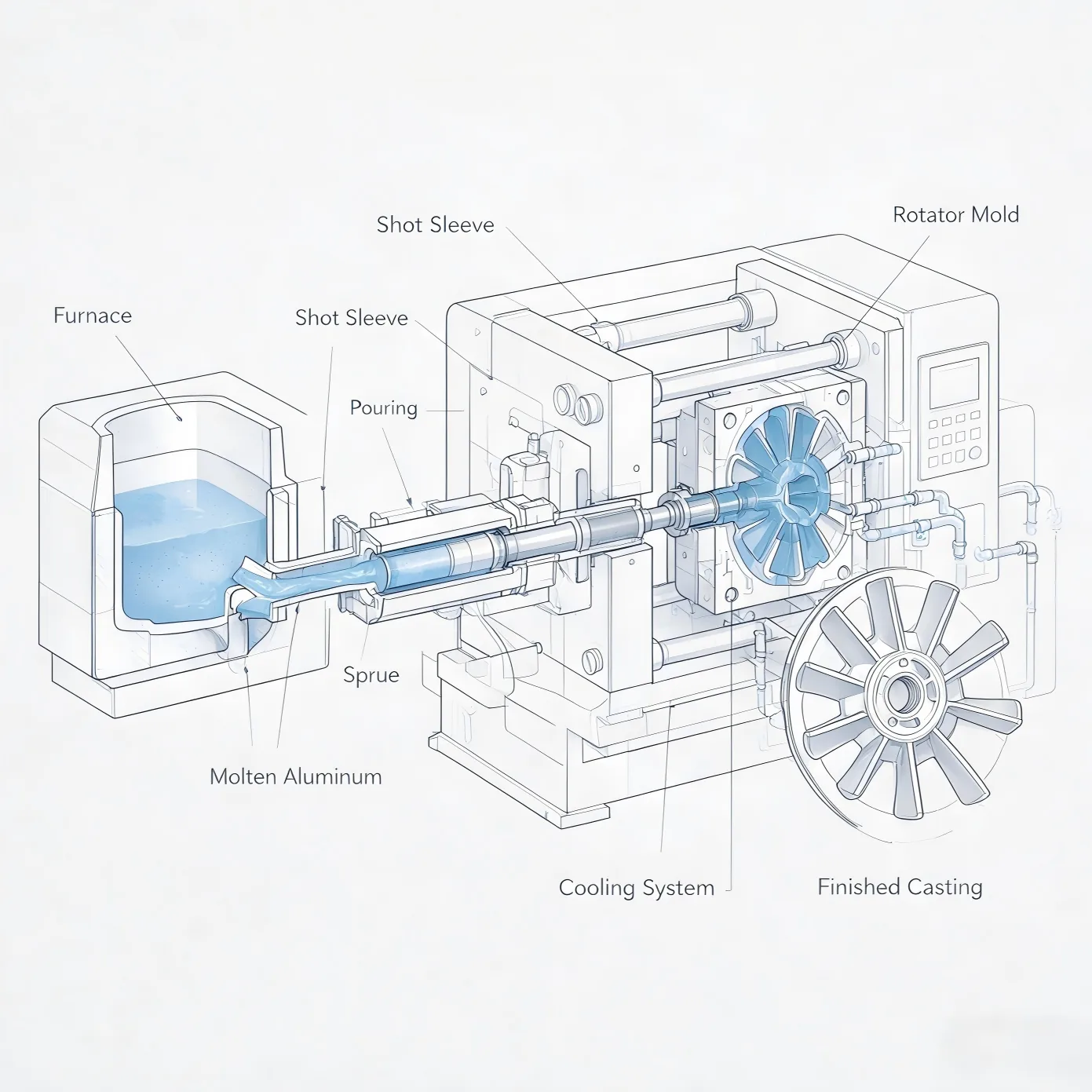 3. Aluminum Die Casting