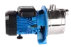 YINJIA JSM self-priming jet water pump side view showing pump body and motor detail